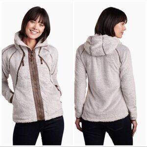 KUHL Flight luxury Fleece Jacket stone/brown Medium